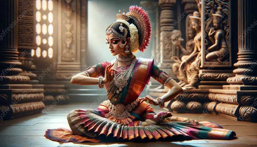 Qual é o papel e a influência do bharatanatyam no intercâmbio e colaboração intercultural?