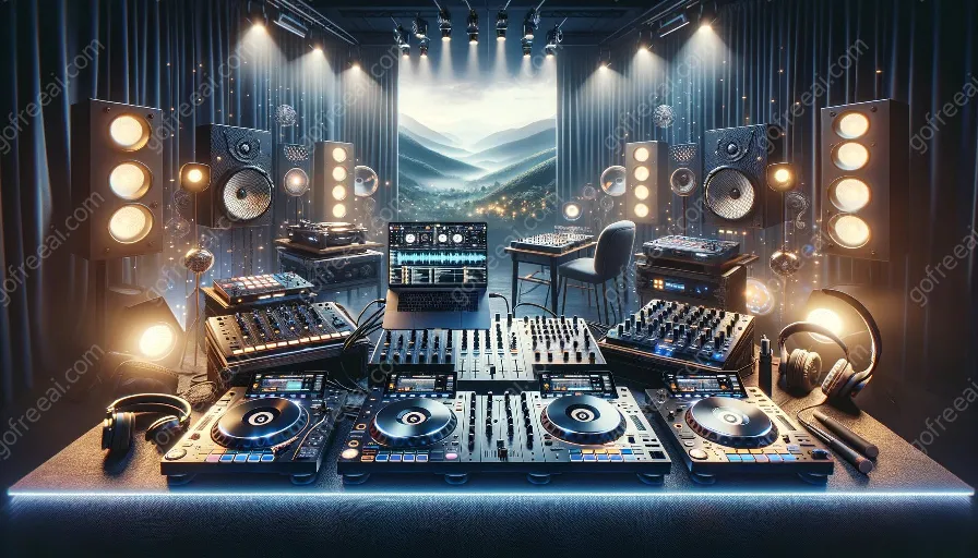 Quais são algumas técnicas comuns de solução de problemas para equipamentos de DJ?