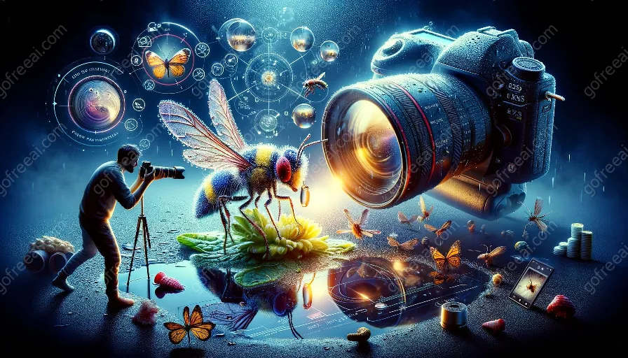 Quais são os benefícios de usar um tripé em macrofotografia?