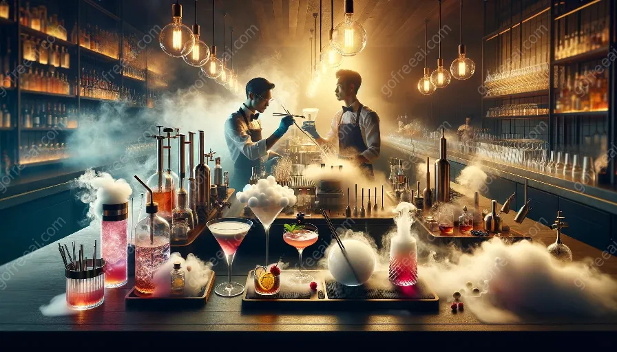 moleculaire mixologie en traditionele cocktailrecepten