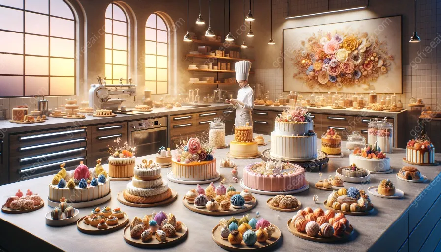 arts de la pâtisserie et techniques décoratives