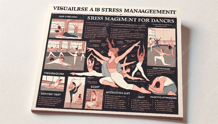 What are the psychological benefits of integrating stress relief activities into dance rehearsals?