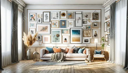 arranging gallery walls