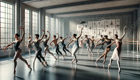 baletní choreografie a umělecké vyjádření