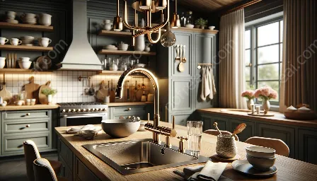 bridge-style kitchen faucets