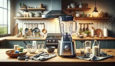 rengjøring kjøkken blender