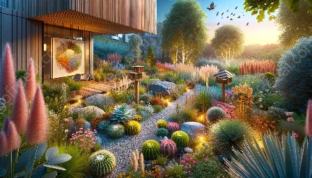 إنشاء حدائق xeriscape صديقة للحياة البرية