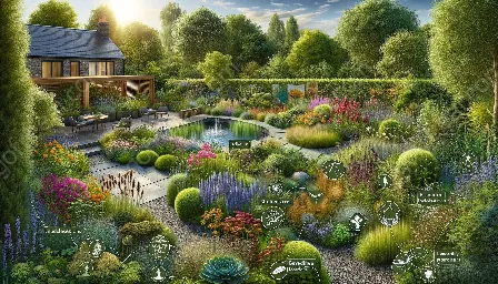 principios de diseño para jardines de vida silvestre