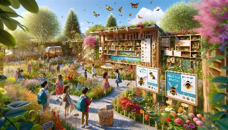 educar a los niños sobre la jardinería de vida silvestre