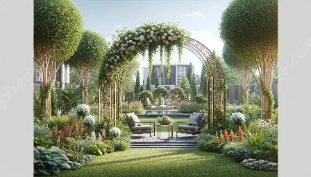 arches de jardin