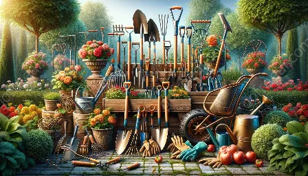 outils et équipements de jardin