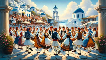 griechische traditionelle Tänze