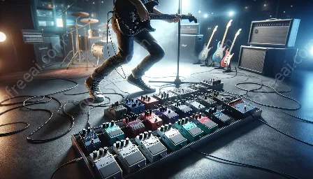 guitar effects and pedalling techniques