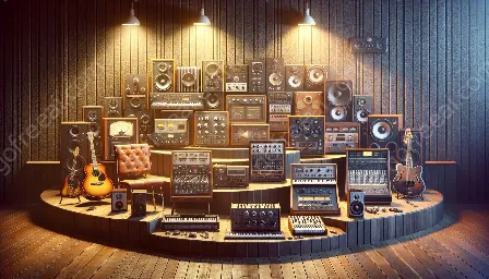 história do equipamento musical