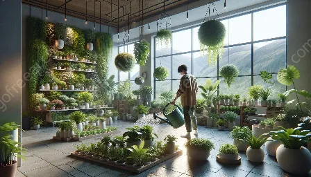 fertilização de plantas de interior