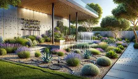 sistem pengairan untuk xeriscaping