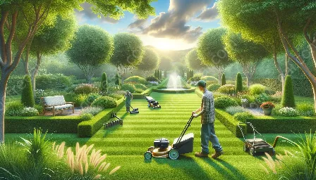 lawn care and maintenance