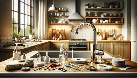 maintenance and care for kitchen faucets