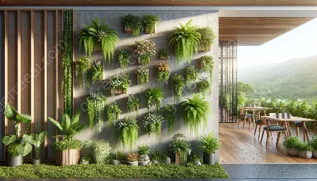 landschapsarchitectuur met inheemse planten