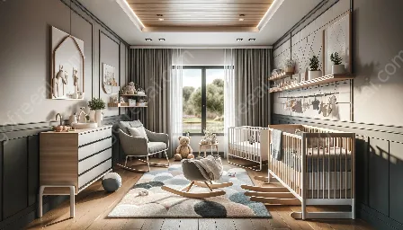 nursery furniture placement