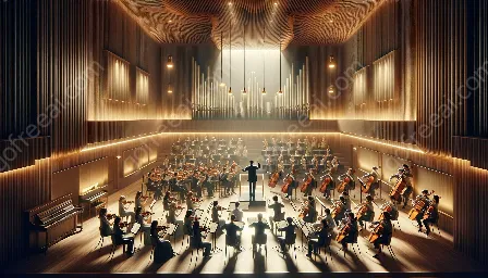 orchestra conducting