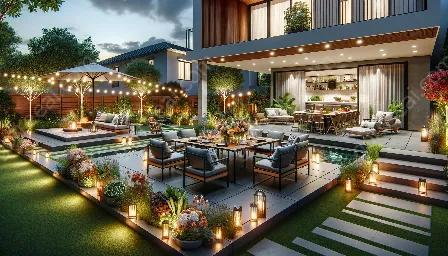 outdoor entertaining