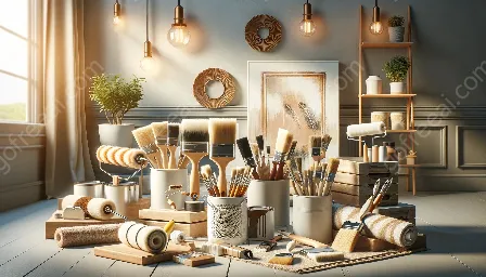 painting tools and equipment