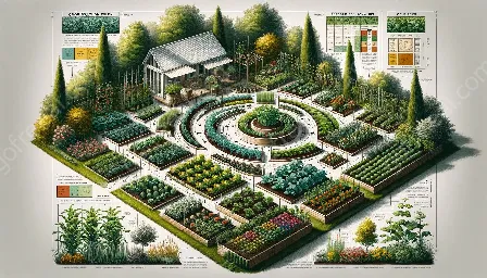 het plannen van vruchtwisselingen voor verschillende tuinbedden