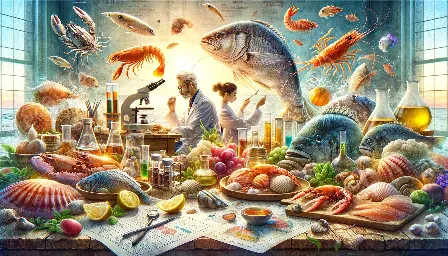 sapore dei frutti di mare e analisi sensoriale