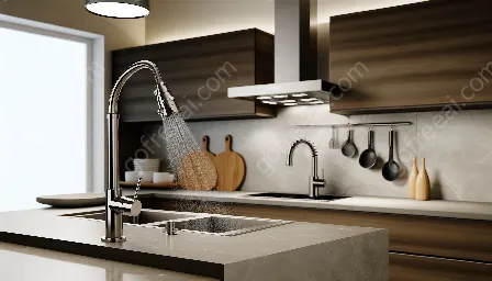 sprayer features in kitchen faucets