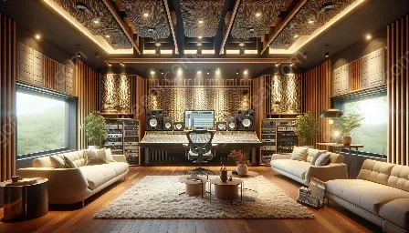 studiomonitors en luisteromgeving