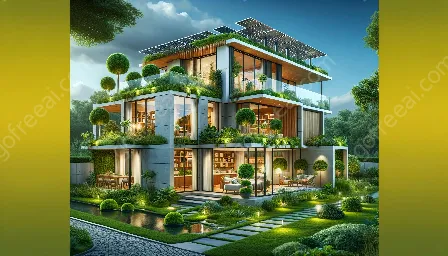 تصميم المباني المستدامة والخضراء