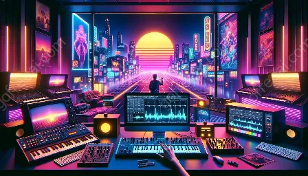 synthwave musiikkia