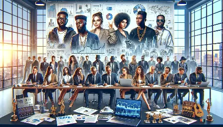 economia industriei muzicale urbane și hip-hop