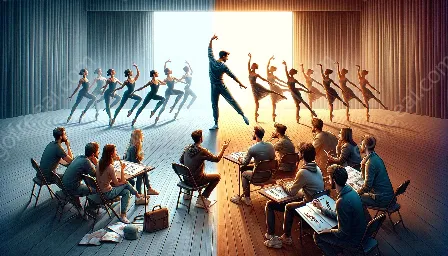 la relation entre chorégraphie et critique de danse