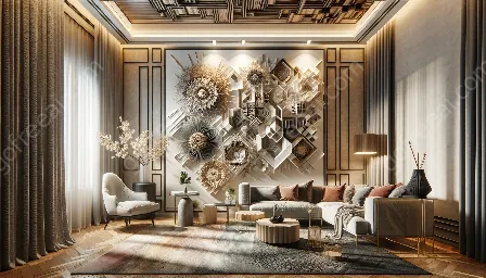 three-dimensional wall decor