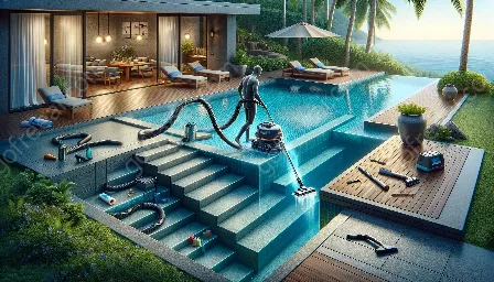 vacuuming pool படிகள்