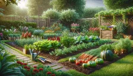 berkebun sayur