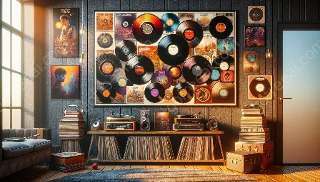 collection de disques vinyles