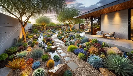 การอนุรักษ์น้ำใน xeriscaping