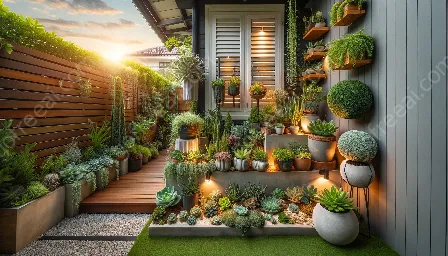 تصميم xeriscape للمساحات الصغيرة