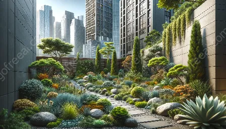 การออกแบบ xeriscape สำหรับเขตเมือง