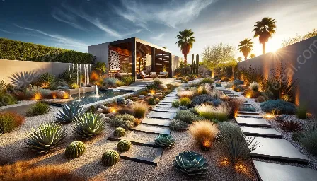 تقنيات xeriscapeing