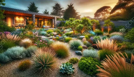 xeriscaping مع النباتات المحلية