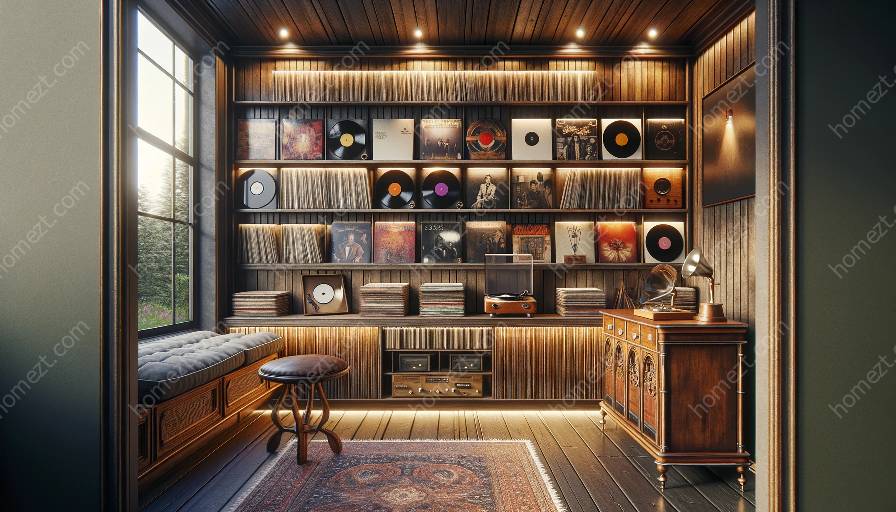 antique storage options for vinyl records