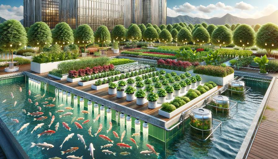 Aquaponics sistemleri ve bunların yenilebilir bahçecilikteki uygulamaları