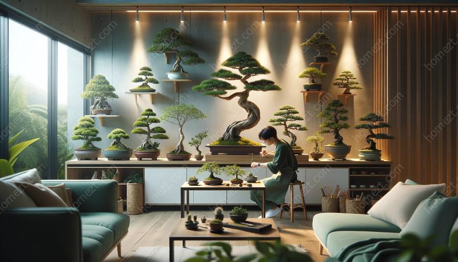 bonsai gardening