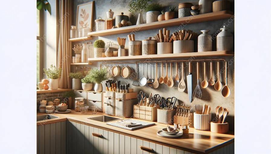 countertop organization