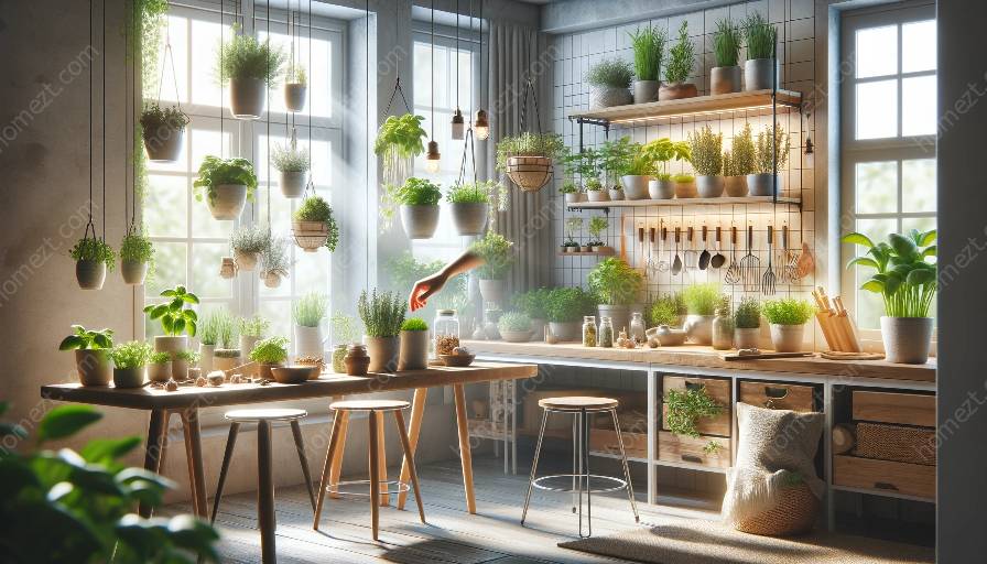 creating an indoor herb garden