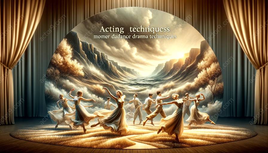 How do theatrical and dance movements convey symbolic meanings?